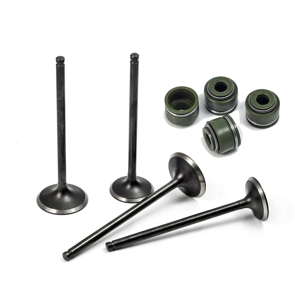 Cylinder Head Intake Exhaust Valve Kit for Honda Sportrax 400 TRX400EX (1999–2008)