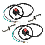 2X Handlebar Kill Stop Switch for Yamaha TT125RM TT225 TT350 TT660 TTR125 TY350 (1990–2006)
