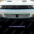 Stainless Chrome Mesh Grille for Dodge Challenger (2015–2023)