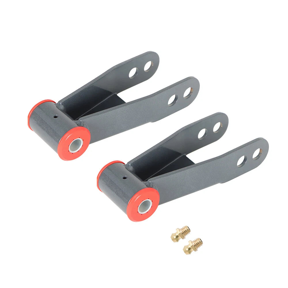 2X 2" Rear Drop Shackle Lowering Kit for Ford F100 2WD (1965–1972)