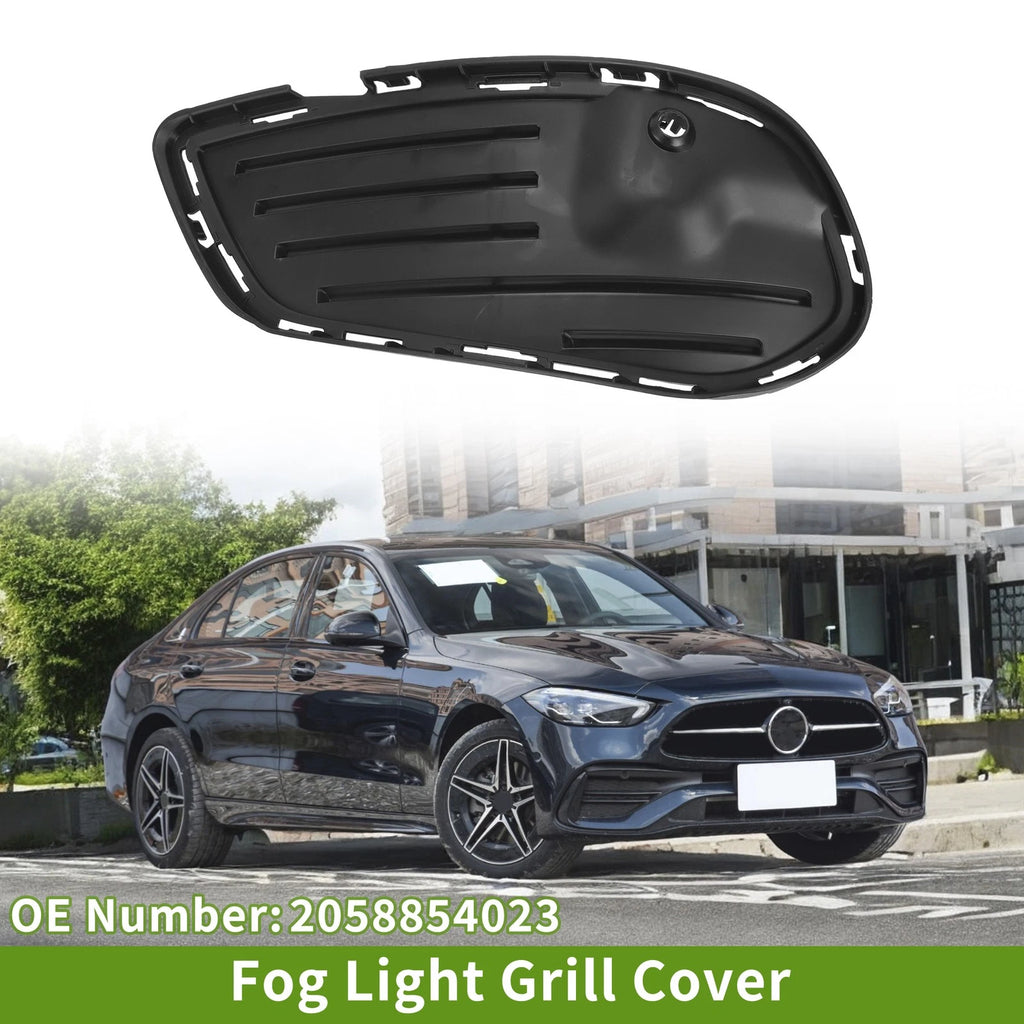 1pc Fog Light Grill for Mercedes-Benz C300 (2017–2018) No. 2058854023