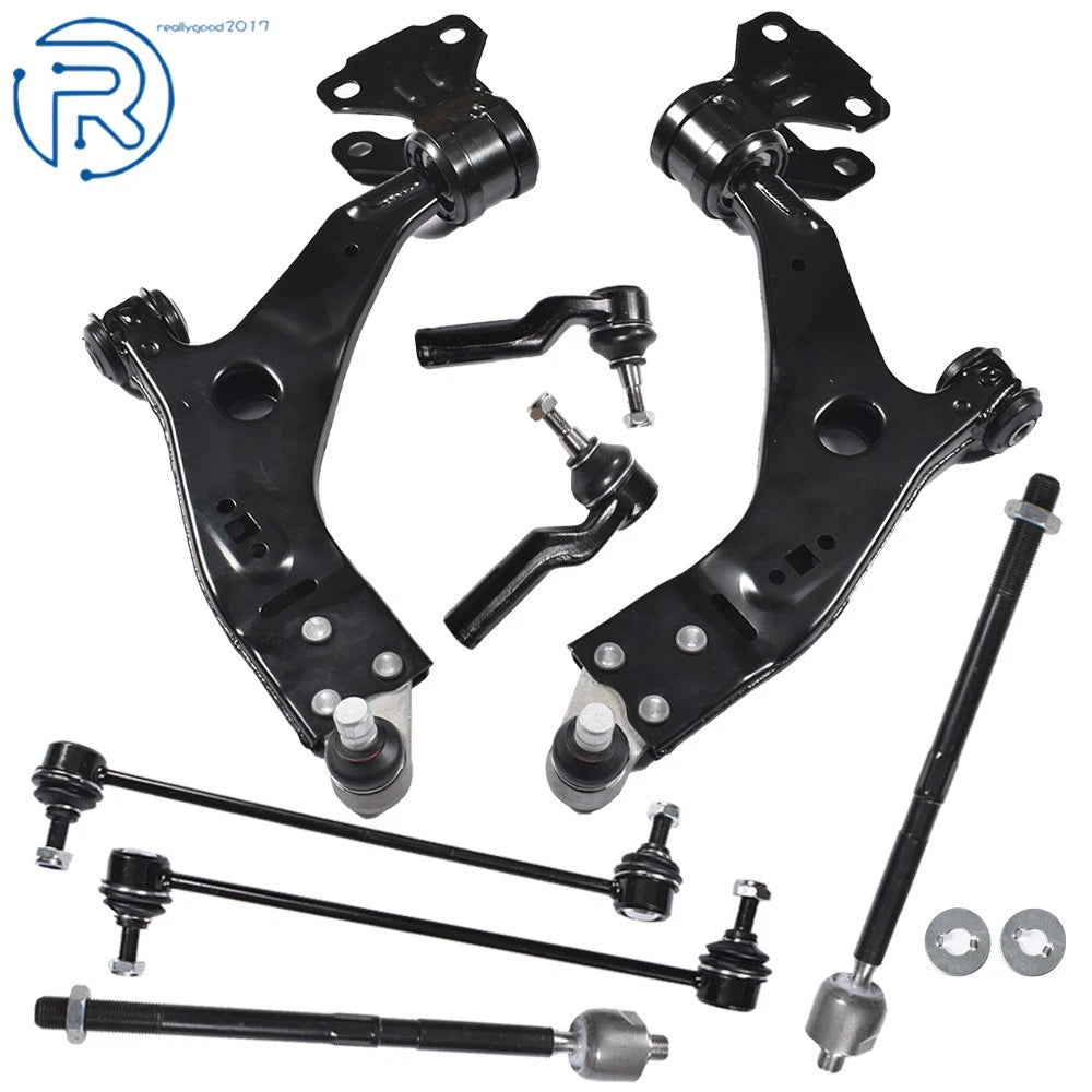 Set of 2 Front Suspension Control Arms & Sway Bar Link Kit for Ford Escape (2013–2018)
