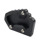 Black Side Stand Enlarge Kickstand Pad for BMW R1300GS (2023-2025)