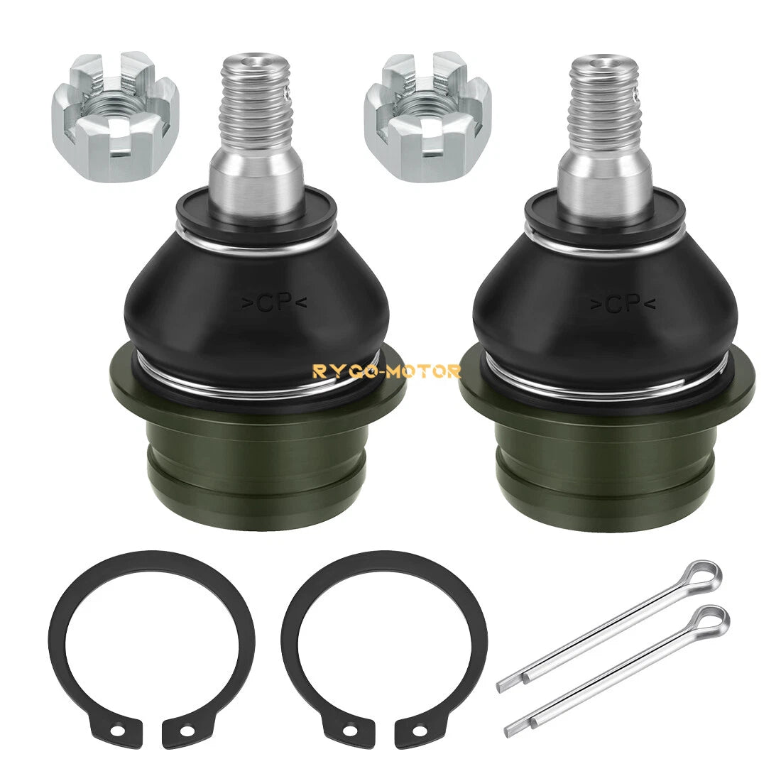 2 Front Upper Ball Joints for Suzuki LT-Z400 (2003–2014)