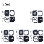 Set of 5 Carburetor Overhaul Repair Kits for ZAMA RB-155 RB-164 STIHL BG66 BG86