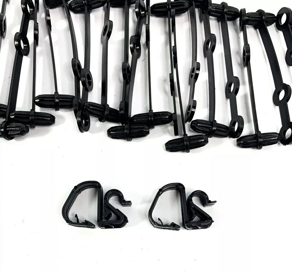 Engine Compartment Wire Loom and Hose Clip Kit for 1965–1966 Ford Mustang
