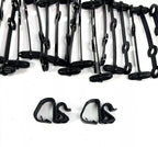 Engine Compartment Wire Loom and Hose Clip Kit for 1965–1966 Ford Mustang
