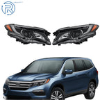 2X LED Headlight w/DRL for Honda Pilot (2016–2021), Ridgeline (2017–2020), Passport (2019–2021)