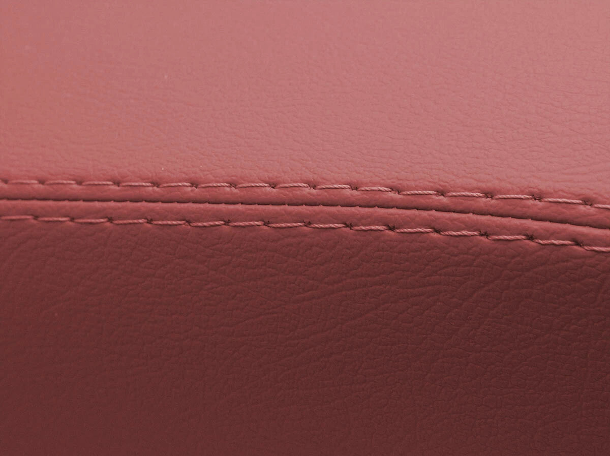 Leather Console Lid Armrest Cover for Ford Explorer (1995–2001) Red