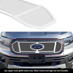 Stainless Steel Chrome Mesh Grille Insert for Ford Ranger (2019-2023)