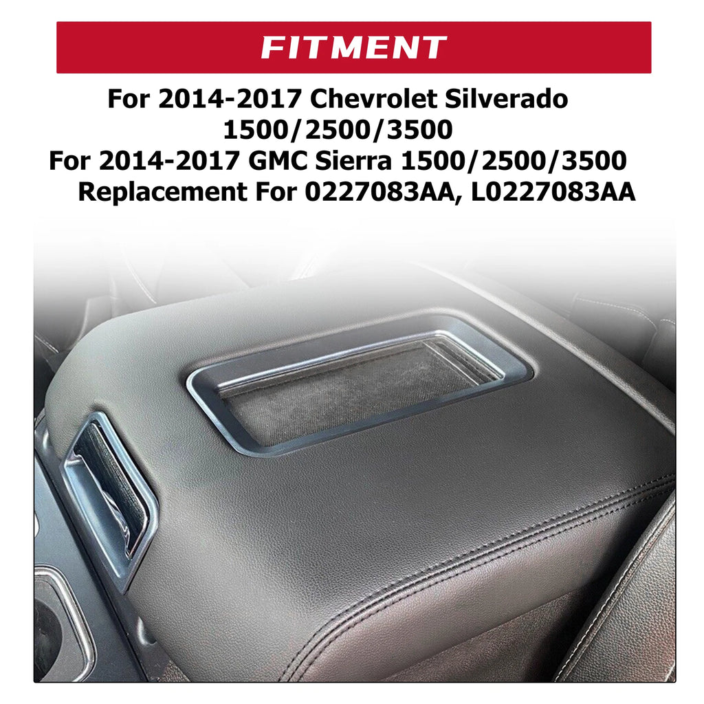 Center Console Armrest Lid for Chevy Silverado/Sierra/Suburban (2014-2019)
