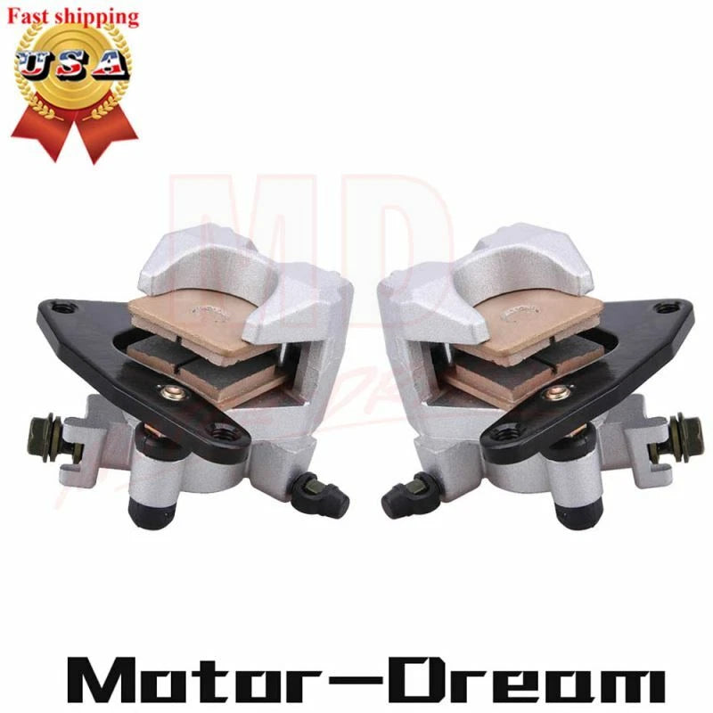 Front Brake Caliper Set for Yamaha Banshee, Big Bear, Grizzly, Raptor 350, Warrior