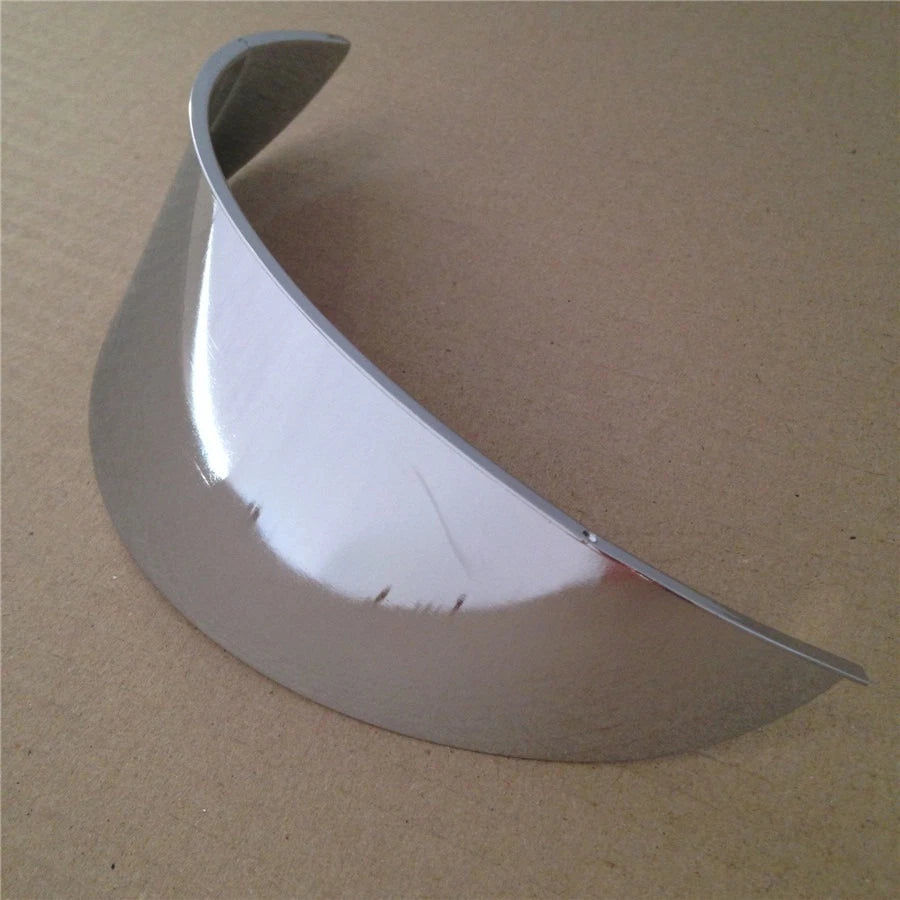 7" Chrome Headlight Visor for Cafe Racer Harley Honda Yamaha Kawasaki Suzuki