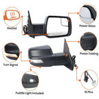 Heated Mirror w/Power Fold Signal Light Right for Ram 1500 (2019–2024) 68276500AH