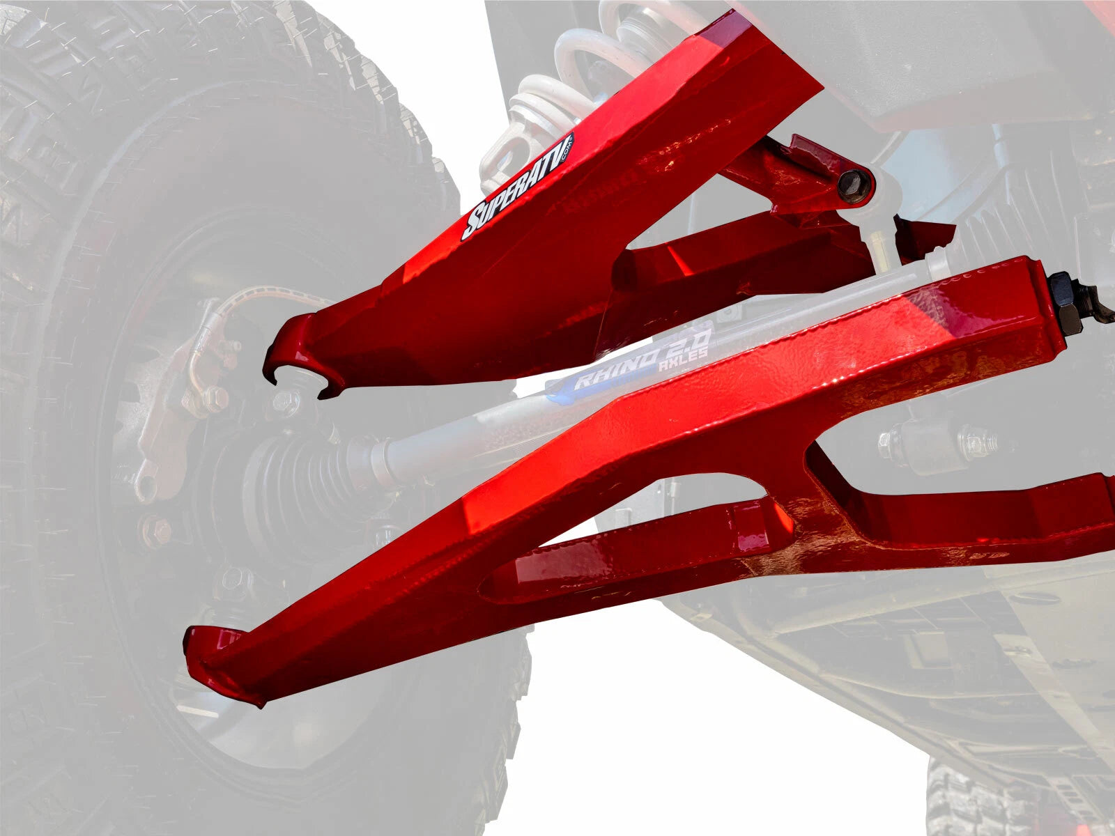 SuperATV High Clearance Boxed A-Arms for Polaris RZR XP 1000 (2014–2023)