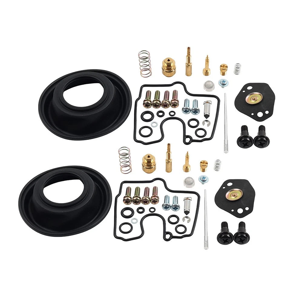 2X Carburetor Repair Kit Float Diaphragm for Suzuki Intruder VL1500 (1998–2004)