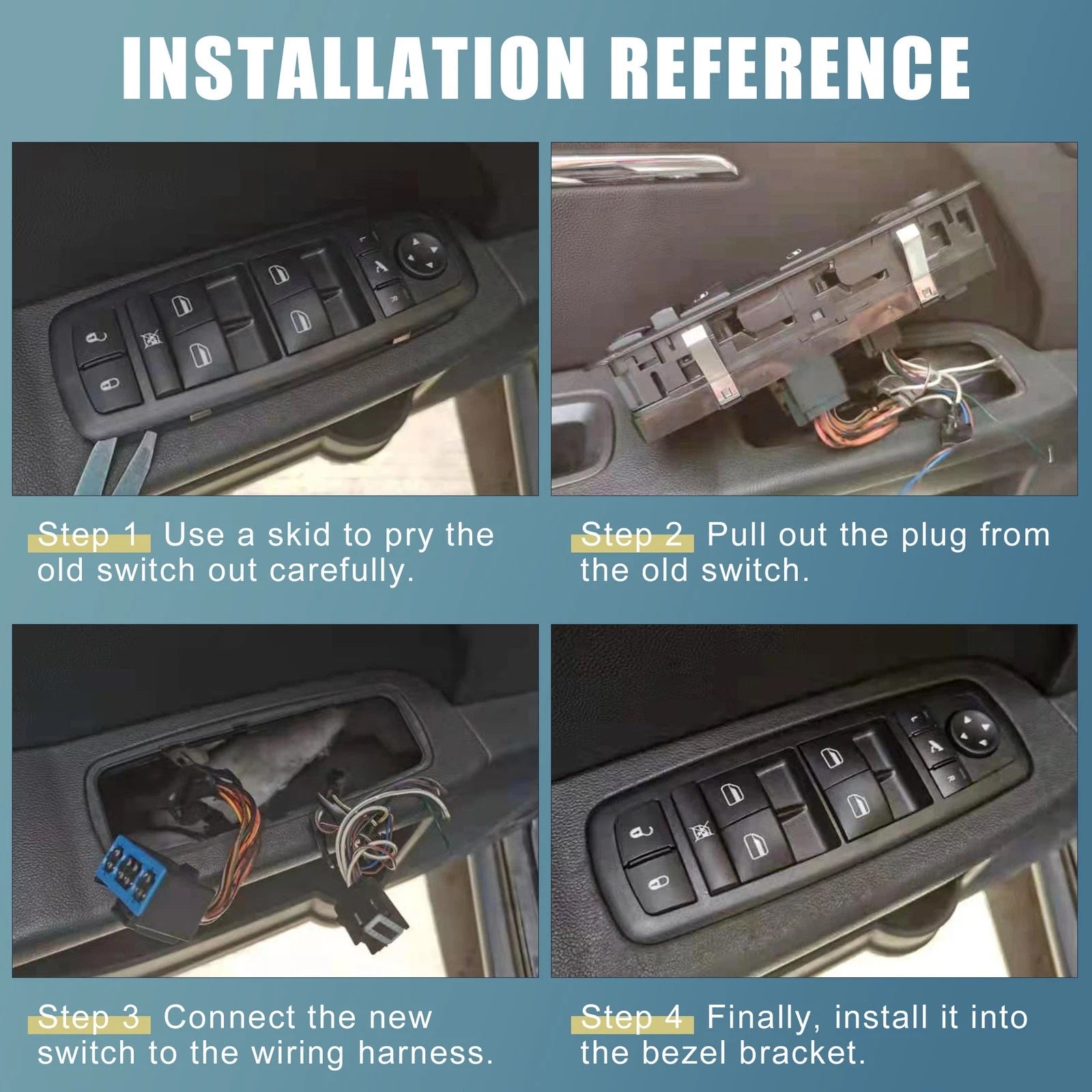 Power Window Switch for Ford Fiesta MK5 (2001–2008)