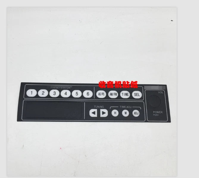 Display Screen Instrument Sticker Button for Komatsu PC60 120 200 300 350 (1995–2023)