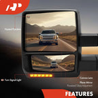 Heated Manual Fold Towing Mirror for Ford F-150 (2007–2008)