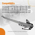 Power Window Regulator Assembly for Ford F250 F350 F450 (1981–1997) Front Right