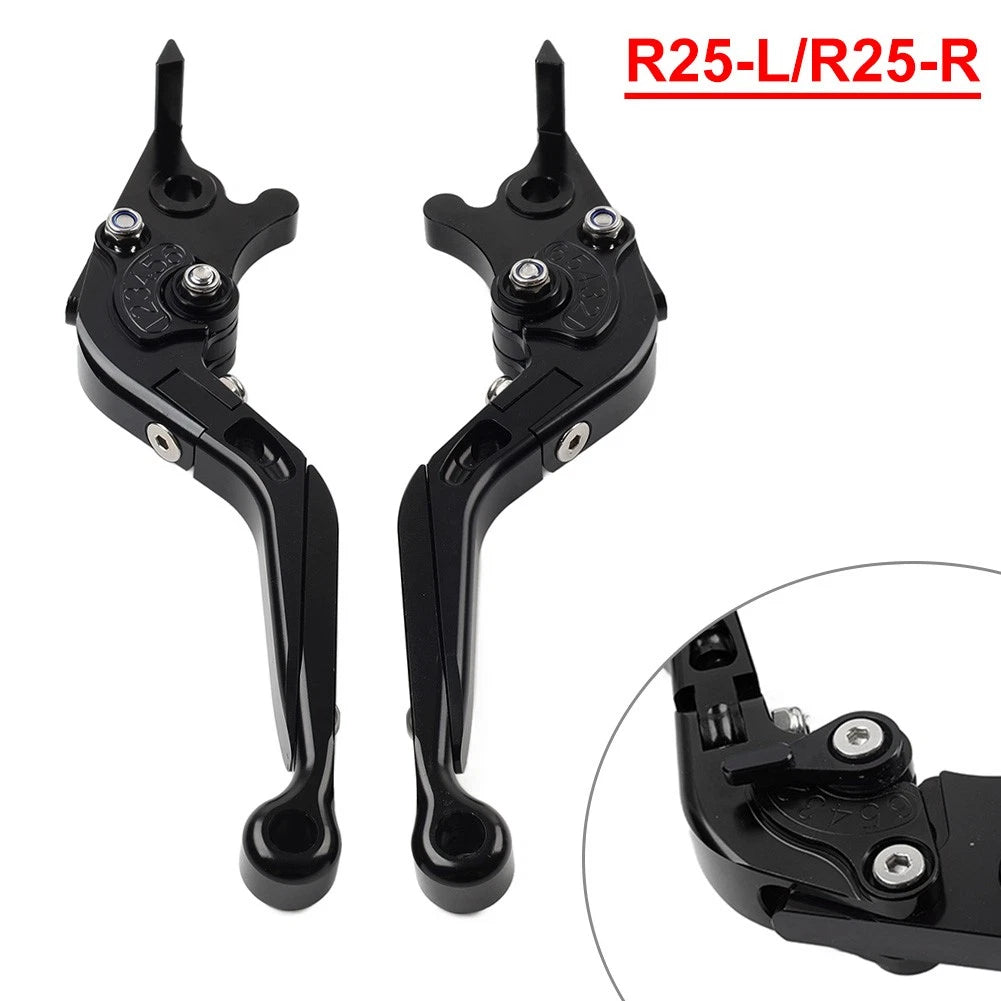 CNC Folding Extendable Brake Clutch Levers for Yamaha YZF R3 MT-03 (2015–2023)