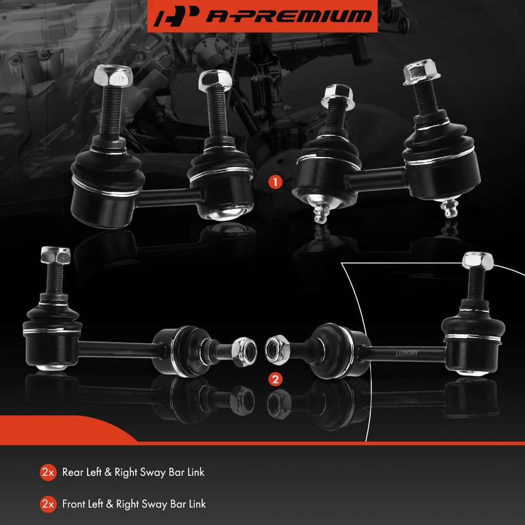 Set of 4 Sway Bar Links for Honda Accord (1998–2002) Acura TL CL