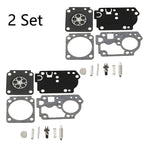 2X Carburetor Rebuild Kit for Poulan PP330 PP335 (ZAMA RB-168 C1M-W44)