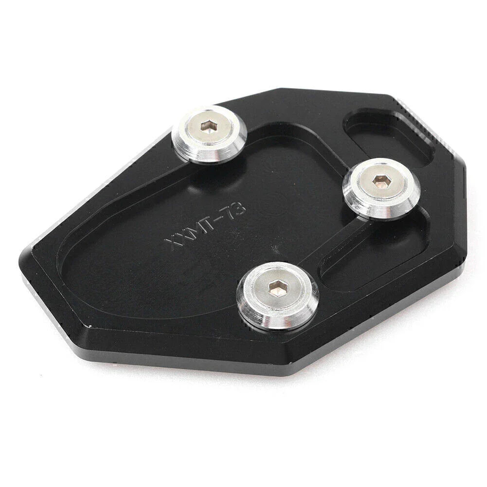 Sidestand Kickstand Extension Pad for Yamaha FZ6R (2009-2015) Black
