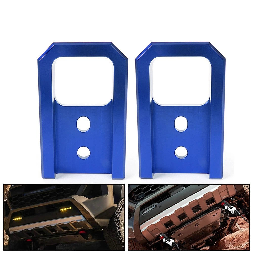 2X Front Tow Hooks for Tacoma, 4Runner (2024–2026) - Blue