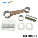 2X Connecting Rod Kit for Yamaha 2T 20HP Outboard Motor (6G0-11650, 6G0-11650-00)