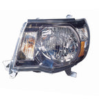 Head Light Assembly Replacement Smoked Driver Side for Toyota Highlander (2018–2023)