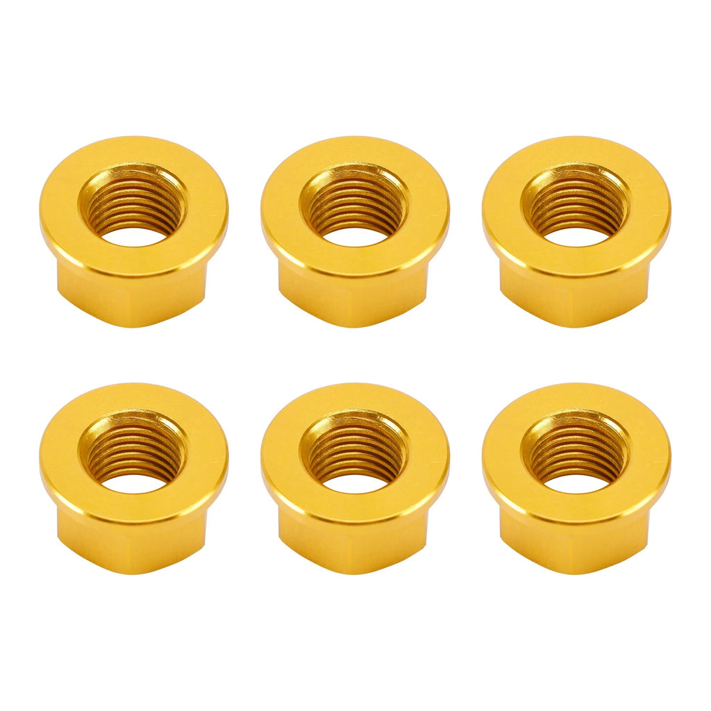 Sprocket Nut Kit M10x1.25 Gold for Aprilia RSV1000 Mille Tuono R SL1000 (1999–2005)