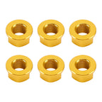 Sprocket Nut Kit M10x1.25 Gold for Aprilia RSV1000 Mille Tuono R SL1000 (1999–2005)