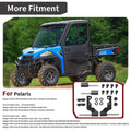 Half Door Hinge Hardware Kit for Polaris Ranger Crew XP 1000 (2018–2023) 2207709