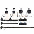 10Pcs Tie Rod End Adjusting Sleeve Kit for Ford F-150 (1987–1996)
