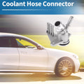 Engine Coolant Hose Connector for Audi A4 (2008–2015) No. 06H121132E, Aluminum Alloy