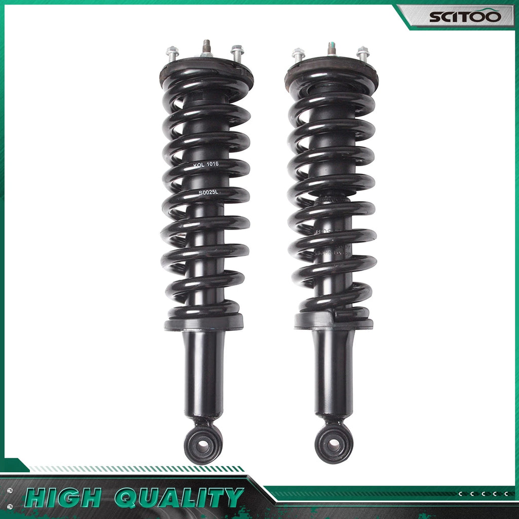 2X Struts & Shocks Coil Spring Assembly for Toyota Tundra (2000–2006)