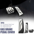 3Pcs Accelerator & Brake Pedal Cover Set for BMW 1 2 3 4 Series (F20)