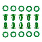 Set of 10 Plastic Panel Clips for Mercedes Sprinter W906, VITO