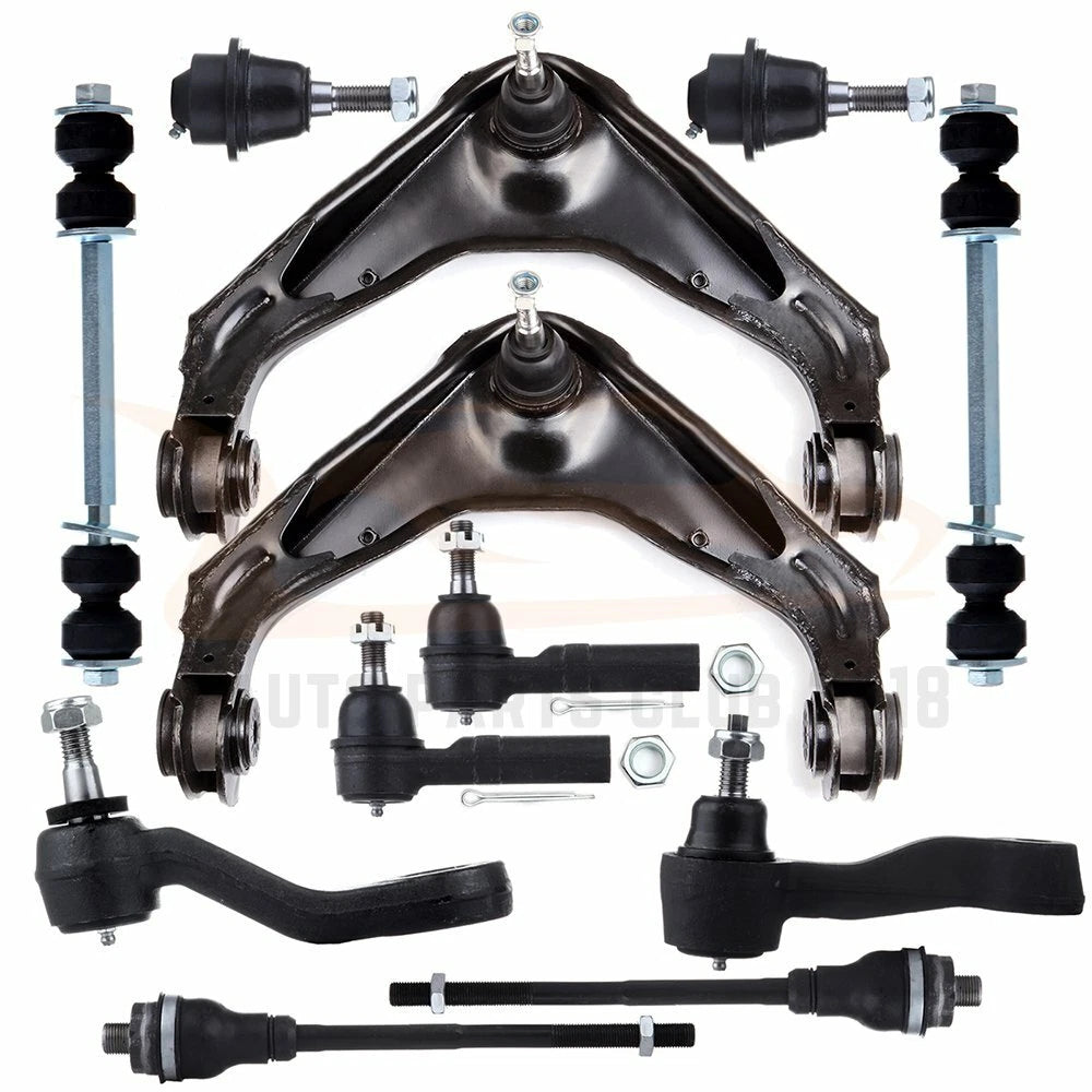 12pcs Suspension Front Control Arm Kit for Chevrolet Silverado 2500 HD (2001–2010)