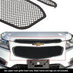 Stainless Steel Black Mesh Grille Insert for Chevy Cruze (2015-2015)