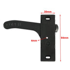 Right Hand RV Screen Door Latch Handle for Camper - Black Universal