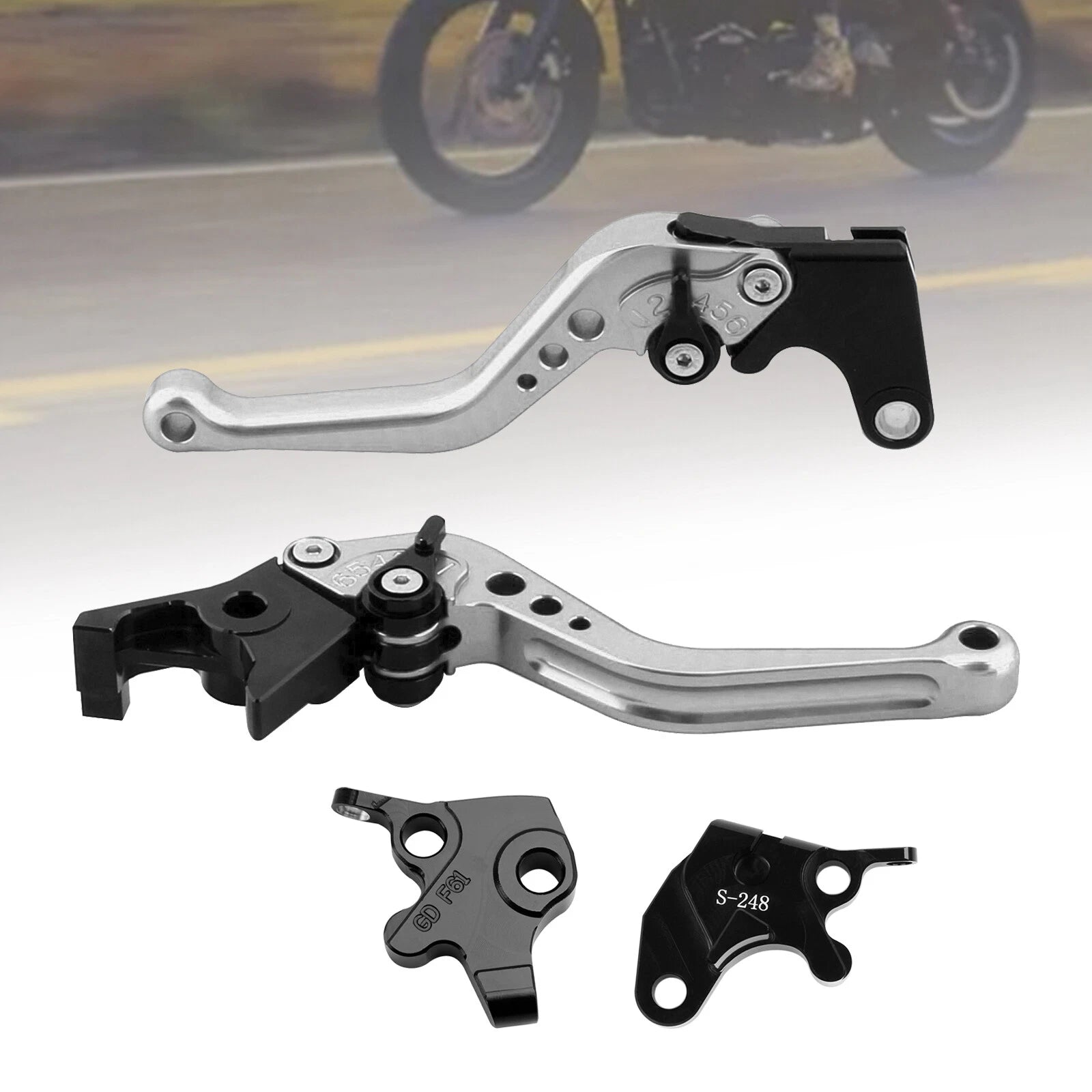 Short Clutch Brake Lever for Yamaha YZF R125 (2008–2011)