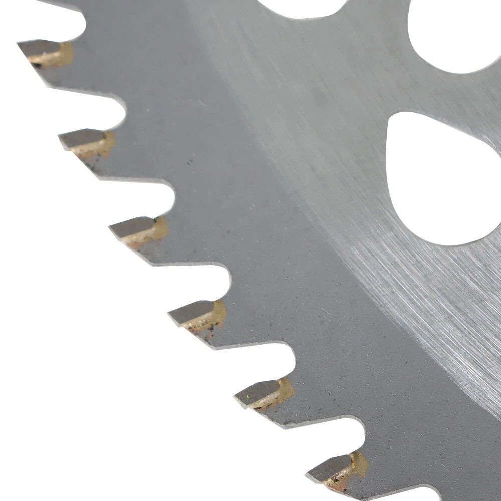 Set of 4 Carbide Tip Brush Blades for Cutter Trimmer (10" × 80T)