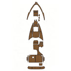 EVA Teak Deck Flooring for Bayliner 245 SB (2003)