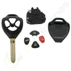 Keyless Entry Smart Prox Remote Car Key Fob for Toyota Corolla (2010–2012)