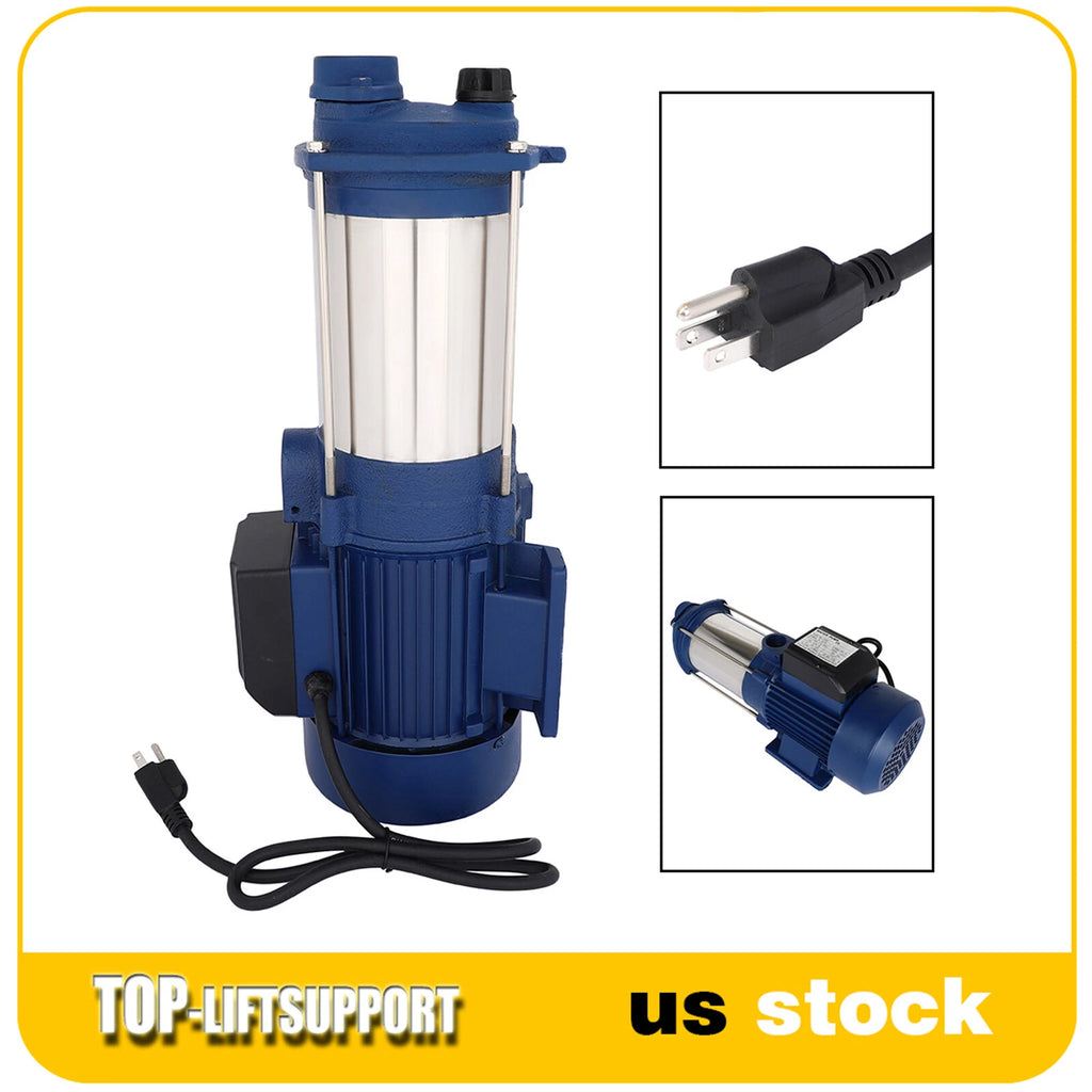 1.5HP Shallow Well Jet Water Pump for Garden Sprinkler