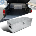 Aluminum Diamond Plate Tool Box for Truck Bed (30x13x10")