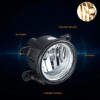 Set of 2 Clear Lens Front Driving Fog Lights for Honda Accord/Civic/Fit (2013–2021)