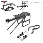 Rear Rack Fender for Bicycle (Adjustable Side Wing)